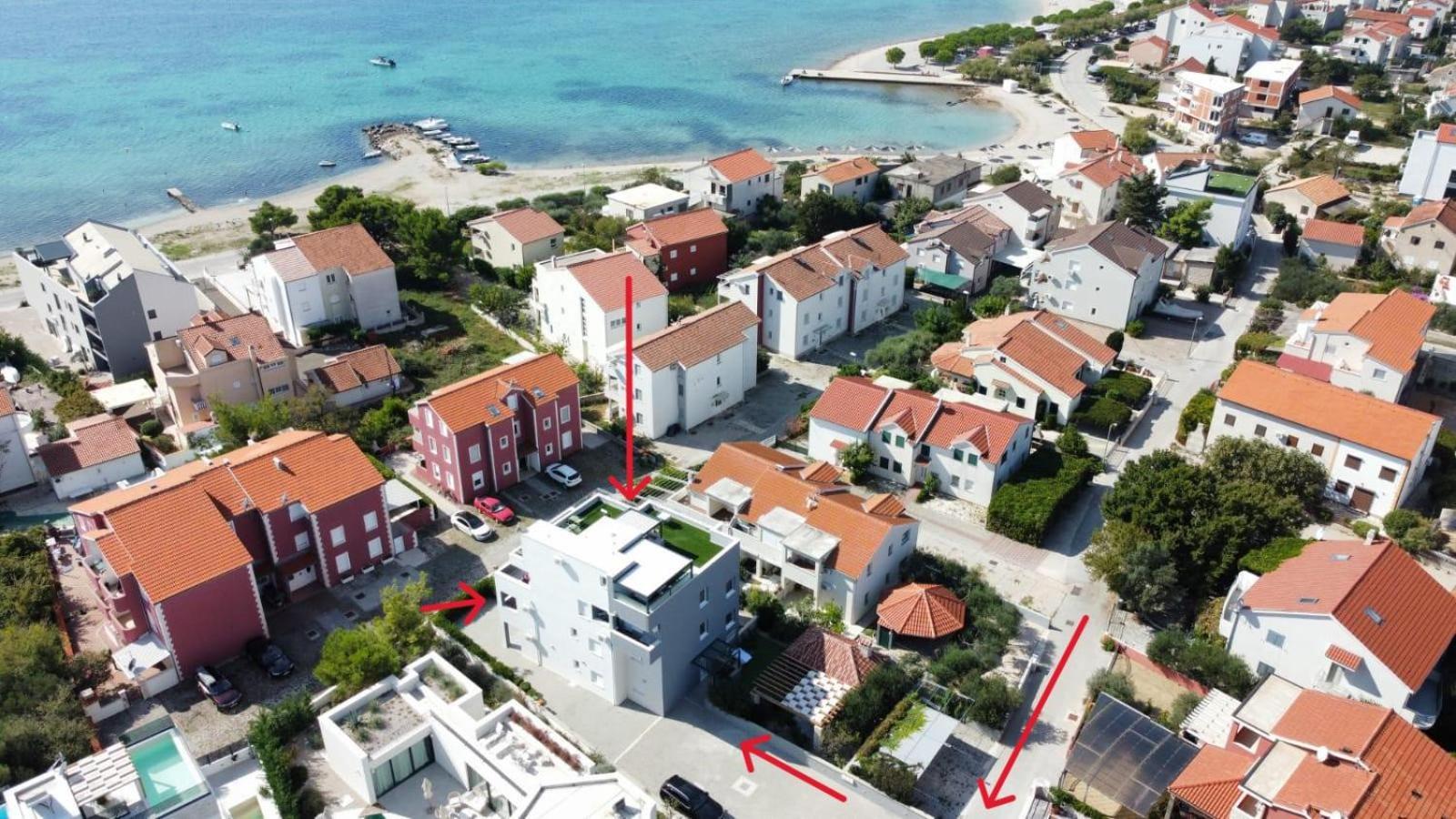 Apartman Benmi Vodice Eksteriør billede