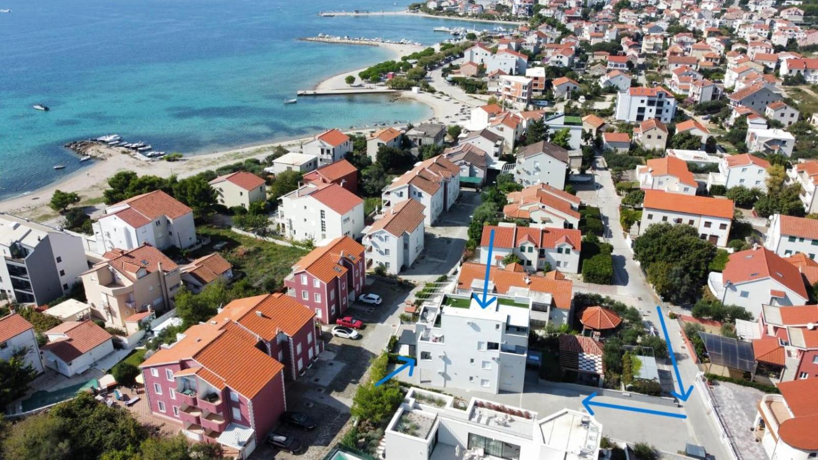 Apartman Benmi Vodice Eksteriør billede